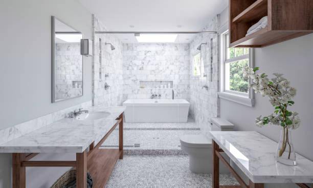 Bathroom natural stone | Yuma Carpets & Tile Inc